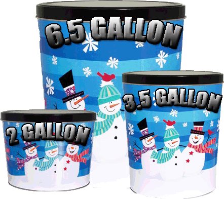 SNOWMEN CANS